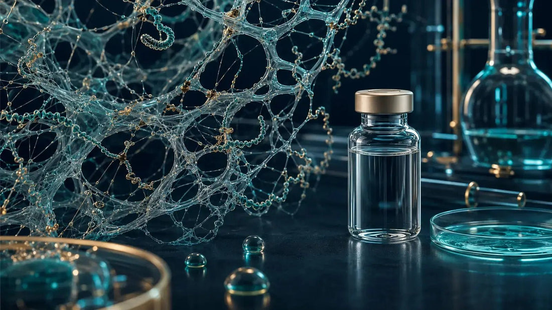 Molecular research illustration for TB-500 journal article